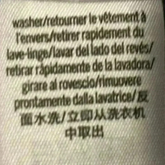 PINK VICTORIA'S SECRET Anorak Jacket Black Fleece Cowl Neck size L - Picture 8 of 8